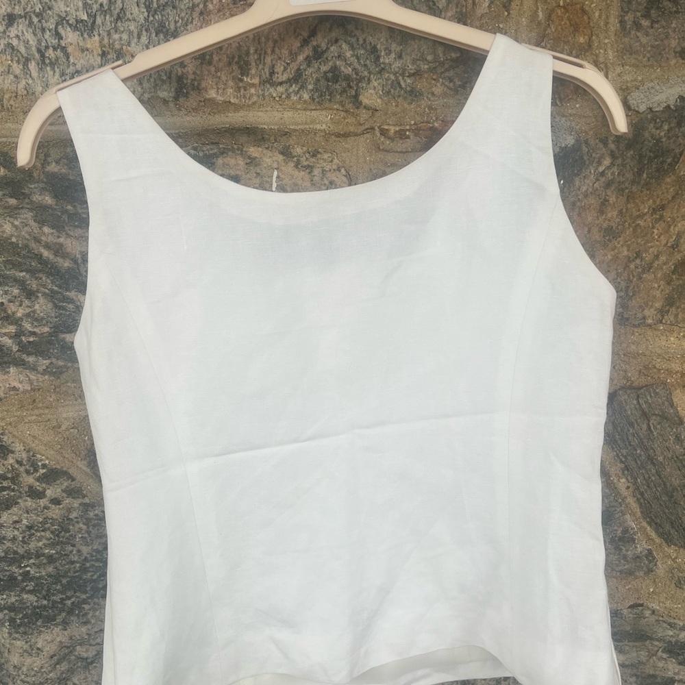 White Beaded Top - Picture 4 of 4